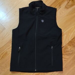 Youth Ariat Softshell Black Vest